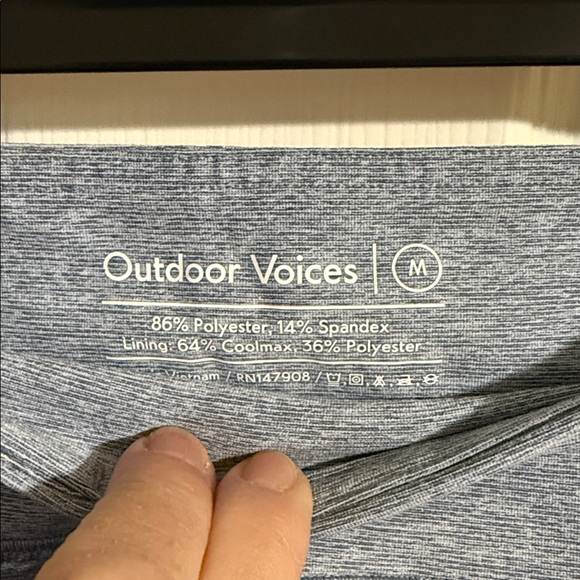 Outdoor voices Gray Athletic Leggings size M - Picture 3 of 3